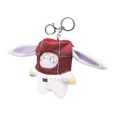 Frieren: Beyond Journey's End Pendant Toys Cartoon Soft Cosplay Keychain Key Rings Mascot Birthday Xmas Gift